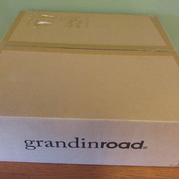 New Grandin Road 24" Farmhouse Pumpkin Floral Halloween Fall Wreath HTF Sold Out - Picture 5 of 14